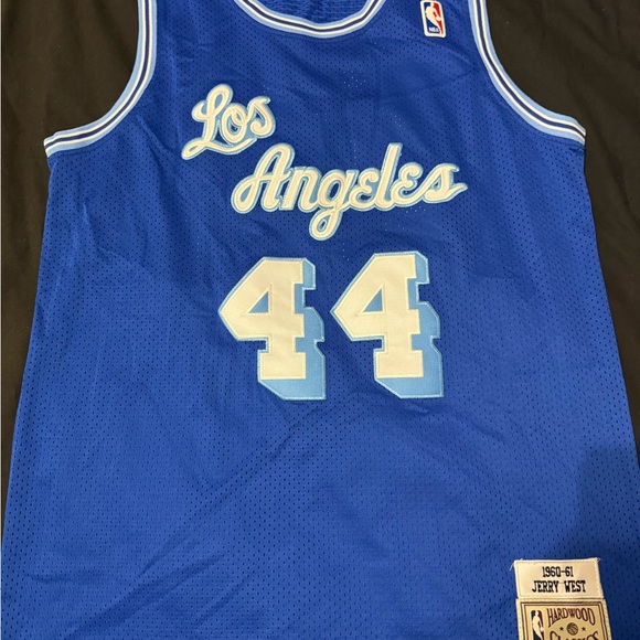 Mitchell & Ness 1960-1961 Jerry West Lakers Jersey - Picture 1 of 4